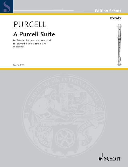 Cover: 9781847611376 | A Purcell Suite: Seven (7) Pieces for Descant Recorder and Keyboard