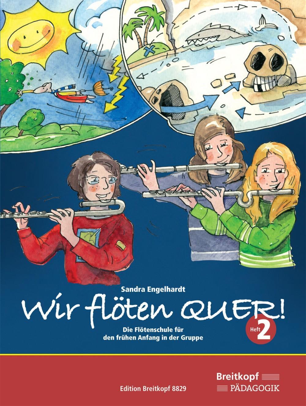 Cover: 9790004183939 | Wir flöten Quer ! Band 2 | Sandra Engelhardt | Broschüre | Deutsch