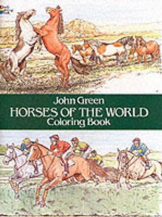 Cover: 9780486249858 | COLOR BK-HORSES OF THE WORLD C | John Green | Taschenbuch | Englisch