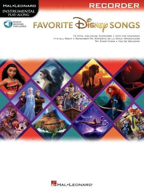 Cover: 9781705142806 | Favorite Disney Songs | Instrumental Play-Along - Recorder | Buch