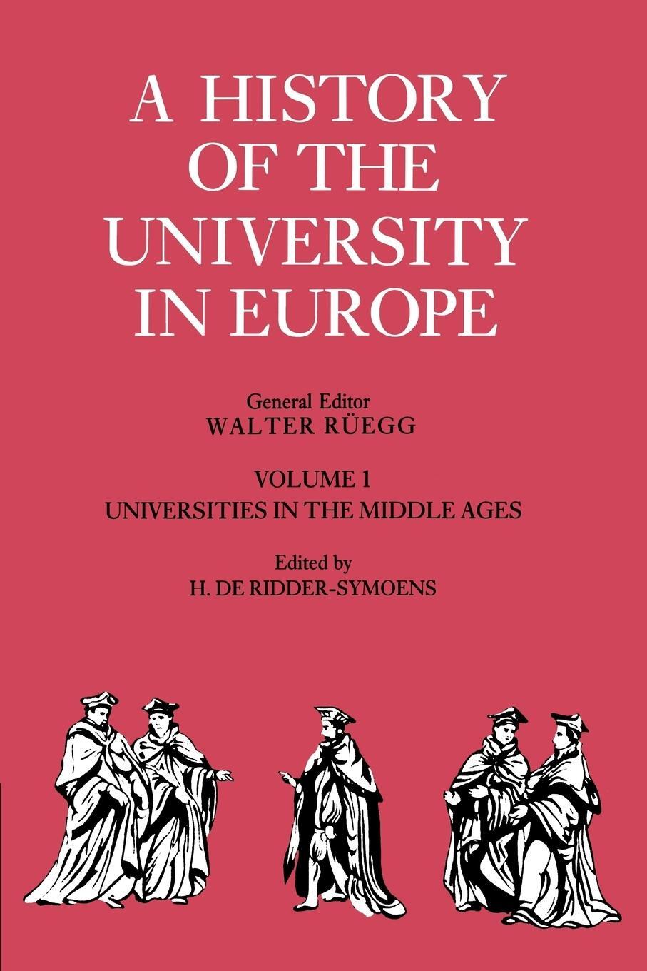 Cover: 9780521541138 | A History of the University in Europe | Hilde De Ridder-Symoens | Buch