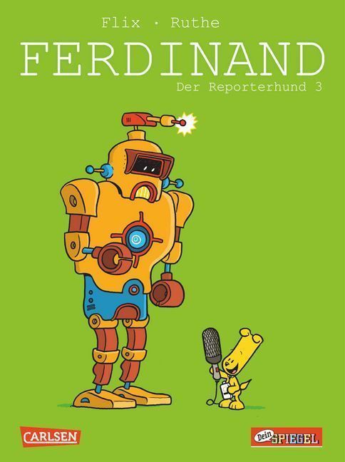 Cover: 9783551728982 | Ferdinand 3. Bd.3 | Der Reporterhund (Kindercomic) | Ralph Ruthe