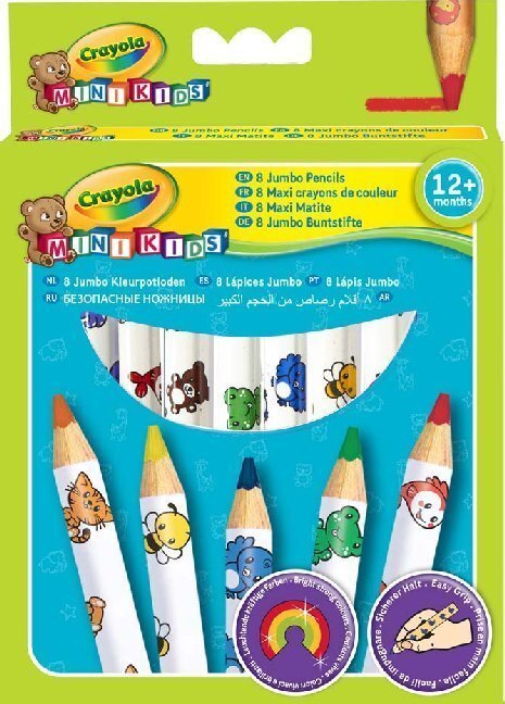 Cover: 5010065036789 | Crayola Mini Kids 8 Jumbo Buntstifte | Stück | 2019 | Crayola