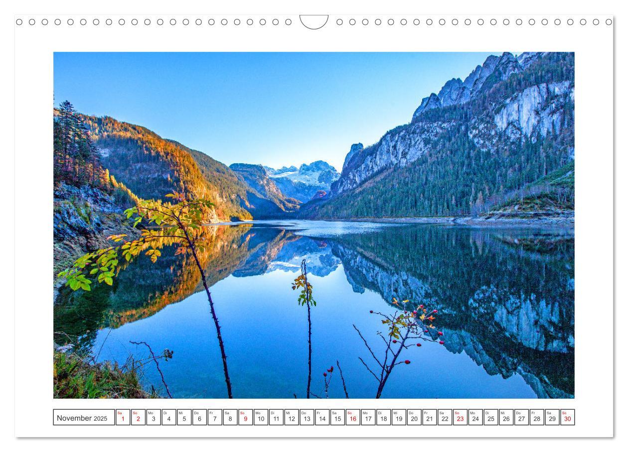 Bild: 9783435940585 | Herzliche Grüße aus Gosau (Wandkalender 2025 DIN A3 quer), CALVENDO...