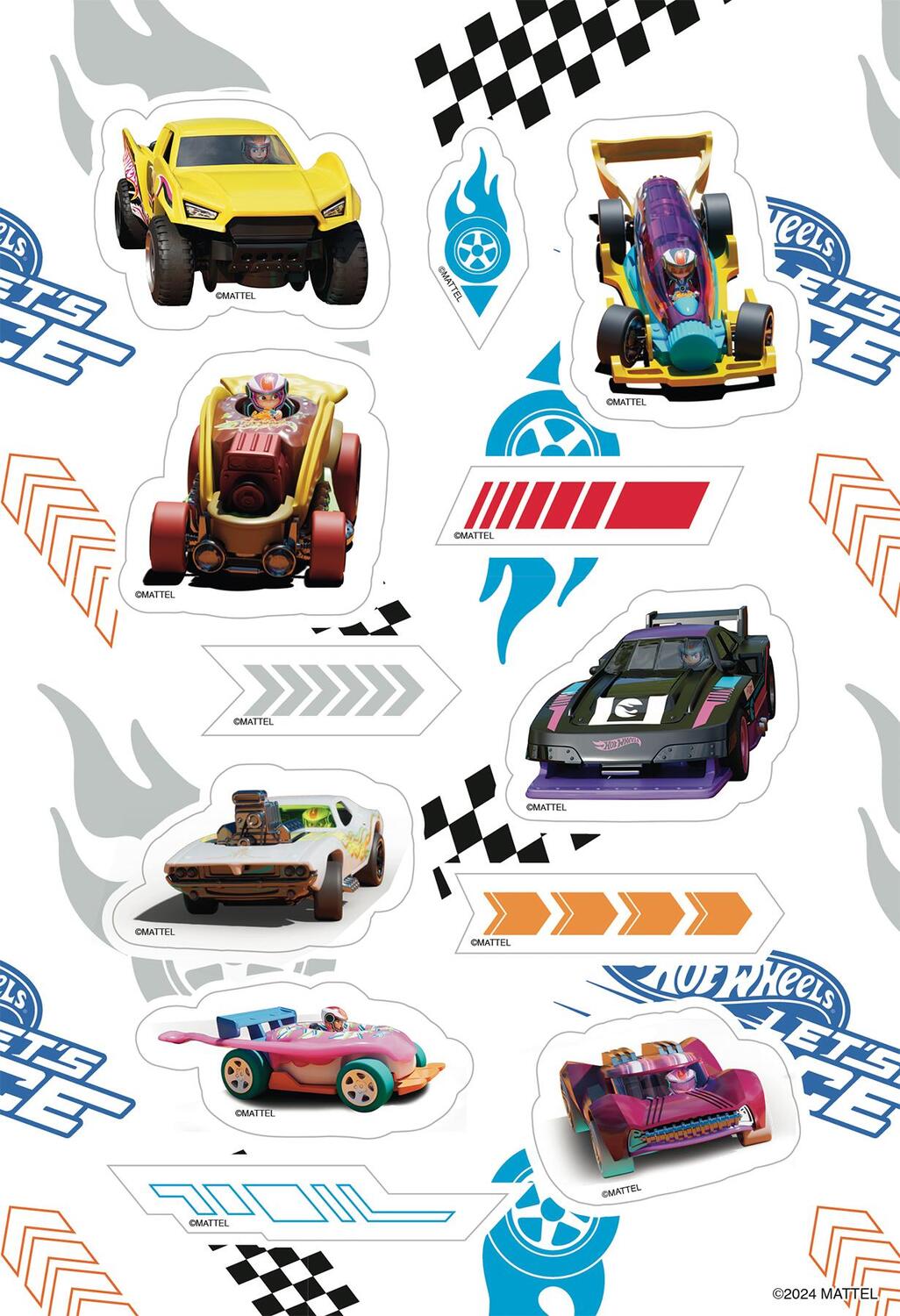 Bild: 9783833245527 | Hot Wheels(TM) Let's Race: Rasanter Sticker- und Malspaß | Panini