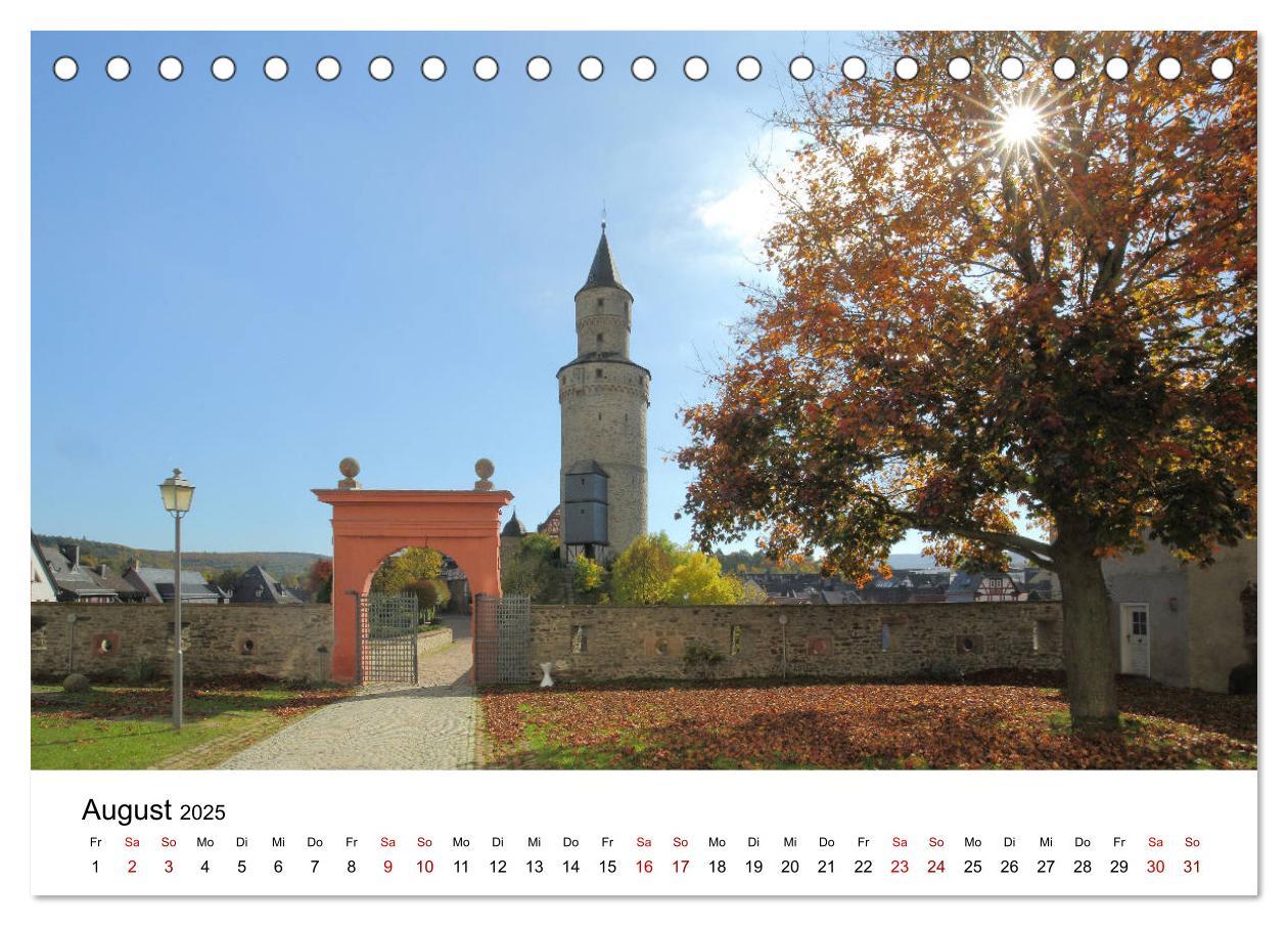 Bild: 9783435132690 | Idstein Perle im Taunus (Tischkalender 2025 DIN A5 quer), CALVENDO...