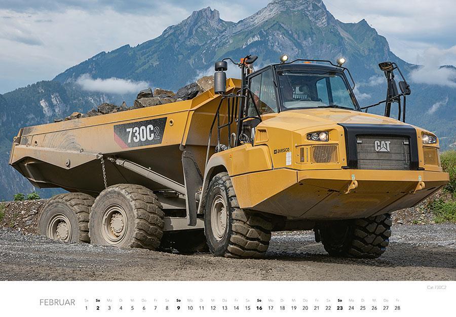 Bild: 9783966648073 | Baumaschinen Kalender 2025 | Thomas Wilk | Kalender | 14 S. | Deutsch