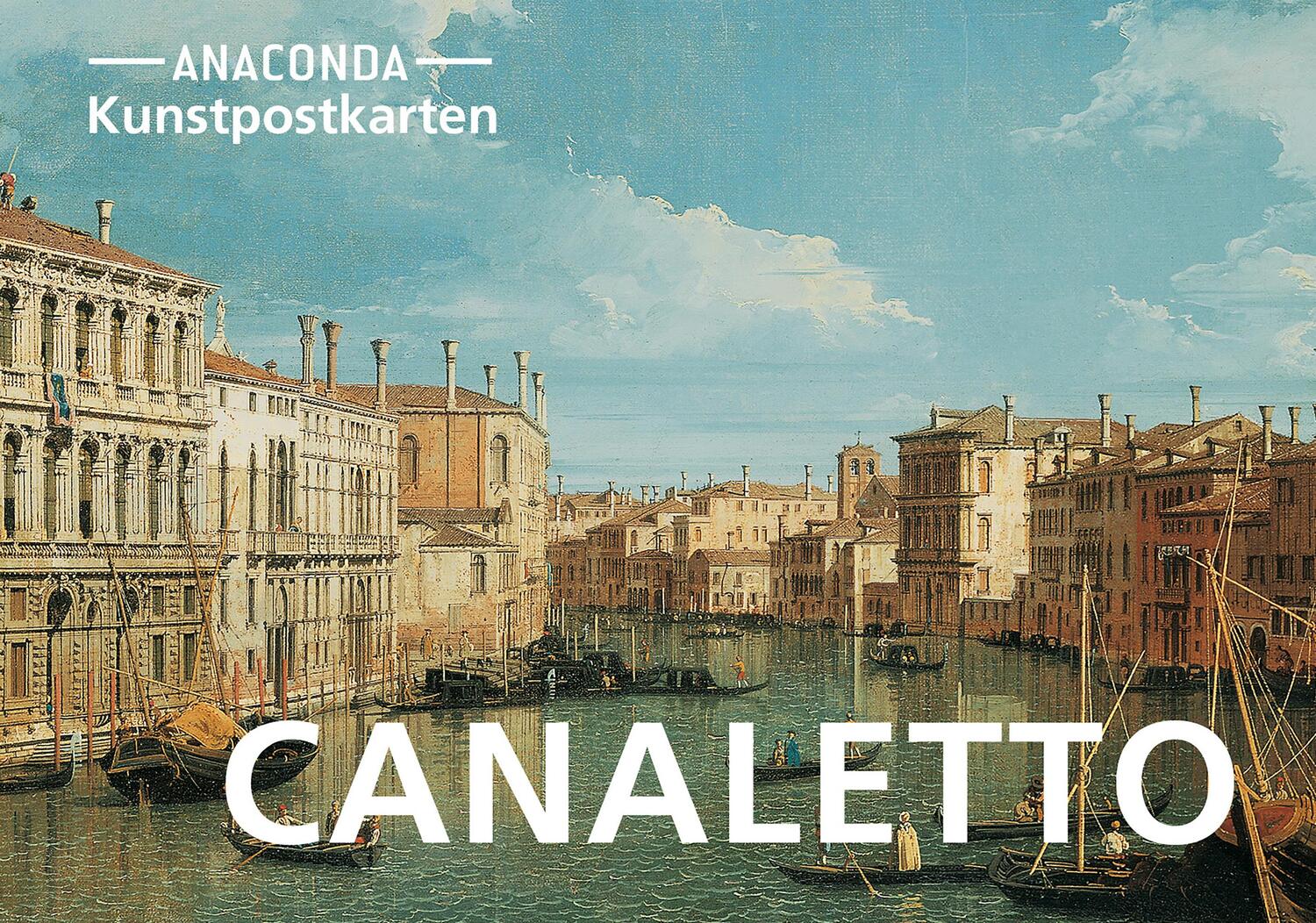 Cover: 9783730613818 | Postkarten-Set Canaletto | Taschenbuch | Anaconda Postkarten | 20 S.
