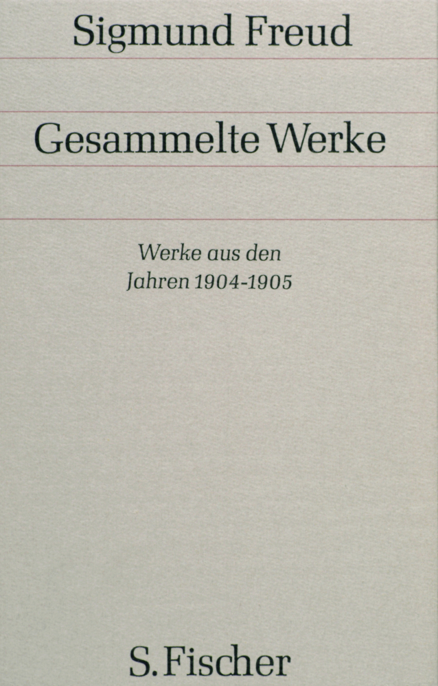 Cover: 9783100227065 | Werke aus den Jahren 1904/05 | Sigmund Freud | Buch | 2003
