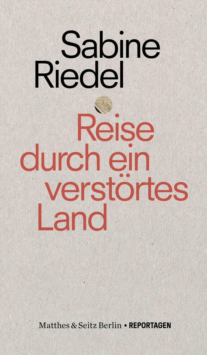 Cover: 9783751855006 | Reise durch ein verstörtes Land | Sabine Riedel | Taschenbuch | 118 S.