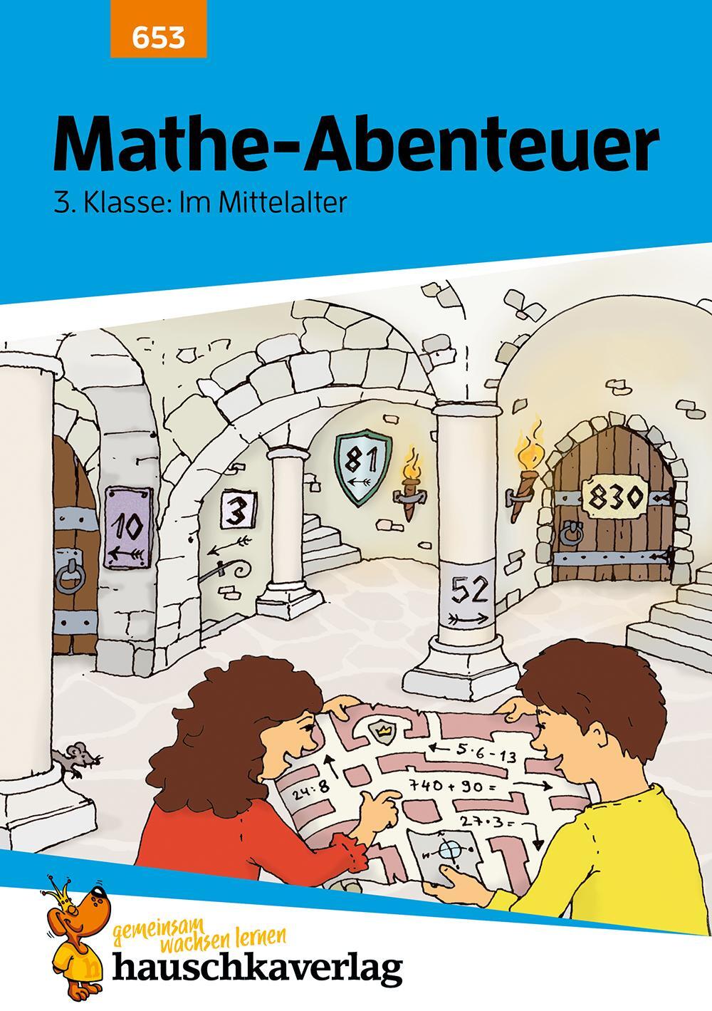 Cover: 9783881006538 | Mathe-Abenteuer: Im Mittelalter - 3. Klasse | Brigitte Hauschka | Buch