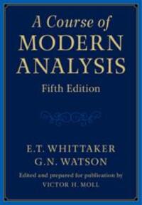 Cover: 9781316518939 | A Course of Modern Analysis | E. T. Whittaker (u. a.) | Buch | 2021