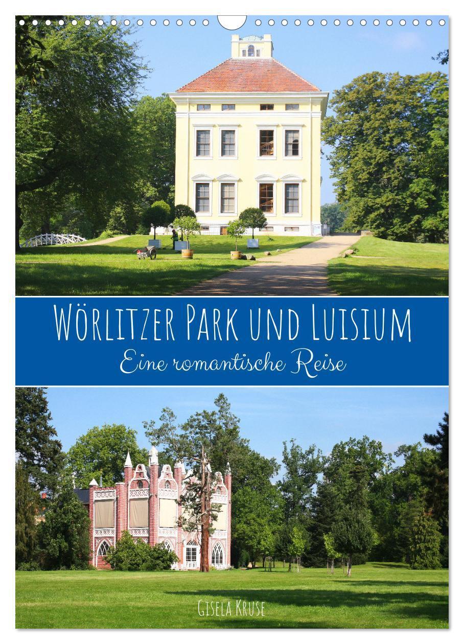 Cover: 9783435916849 | Wörlitzer Park und Luisium - Eine romantische Reise (Wandkalender...