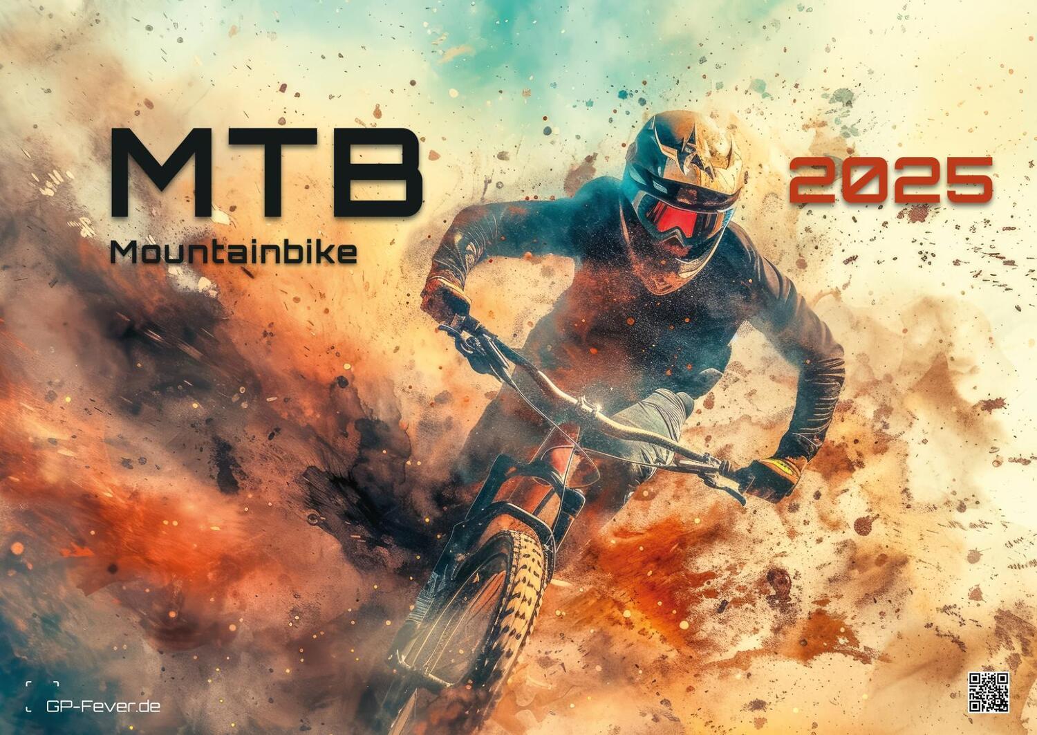 Cover: 9783986734121 | MTB Mountainbike - 2025 - Kalender DIN A2 | GP-Fever. de | Kalender