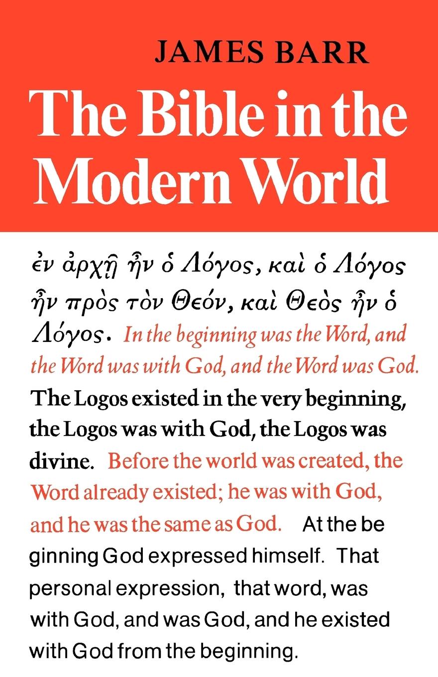 Cover: 9780334001133 | Bible in the Modern World | James Barr | Taschenbuch | Englisch | 2011