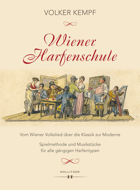 Cover: 9783990125816 | Wiener Harfenschule. Vom Wiener Volkslied über die Klassik zur Moderne