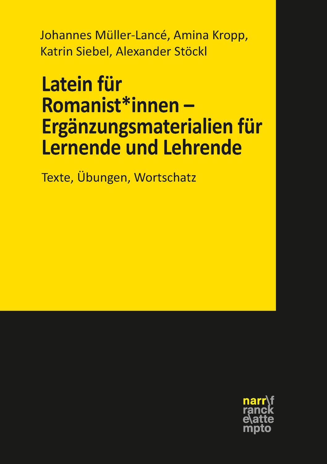 Cover: 9783823384199 | Latein für Romanist*innen - Ergänzungsmaterialien für Lernende und...