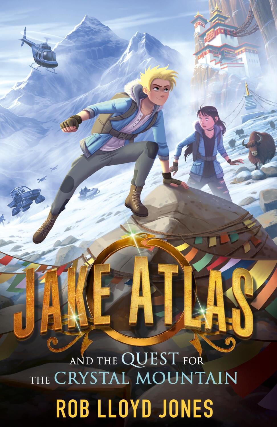 Cover: 9781406385007 | Jake Atlas and the Quest for the Crystal Mountain | Rob Lloyd Jones