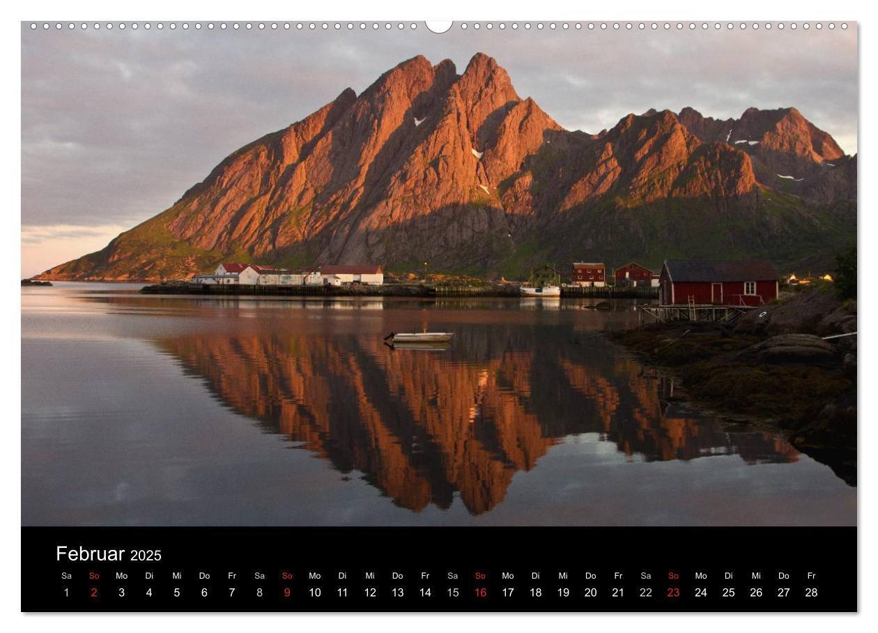 Bild: 9783435768486 | Norwegen - Faszination des Nordens (Wandkalender 2025 DIN A2 quer),...