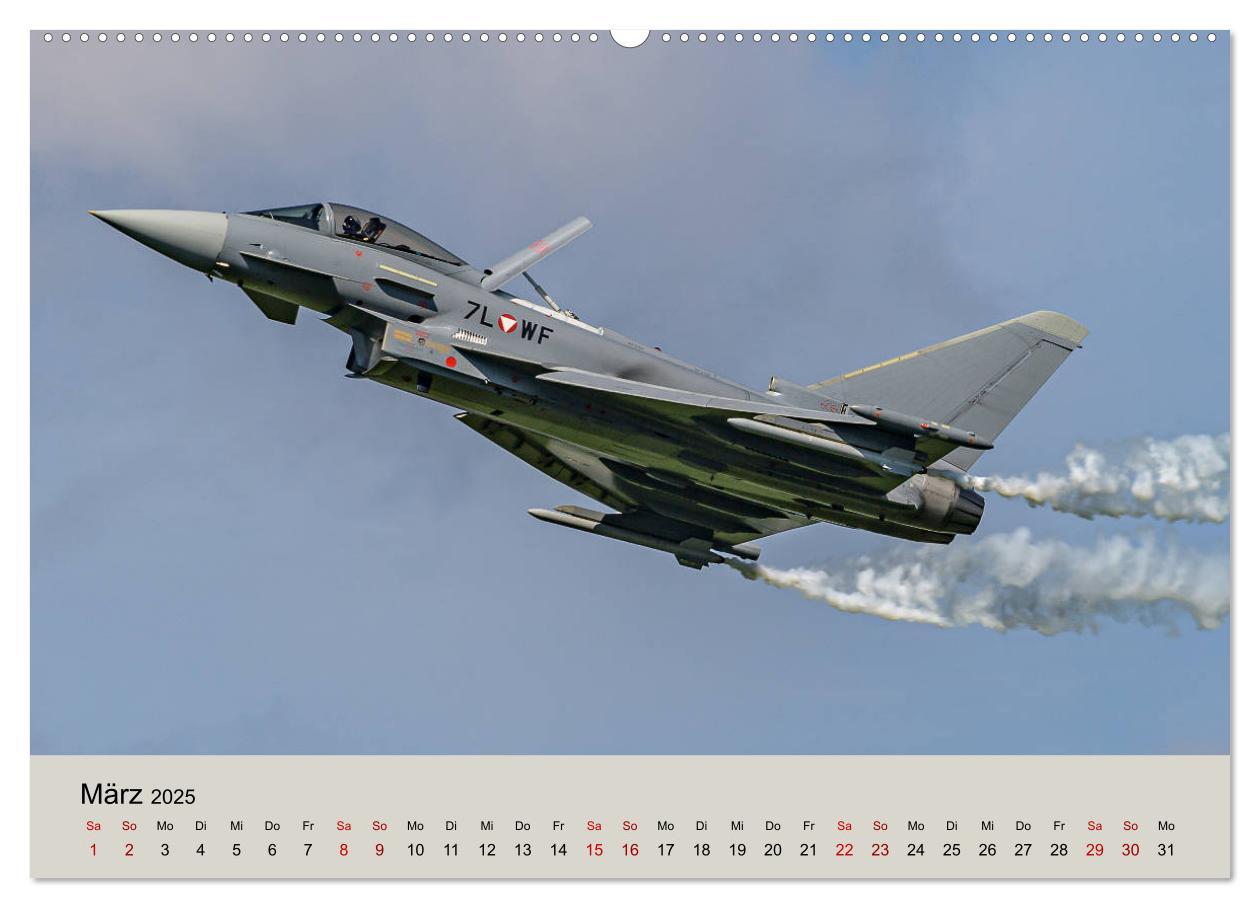 Bild: 9783435177653 | Kampfjet Eurofighter Typhoon (Wandkalender 2025 DIN A2 quer),...