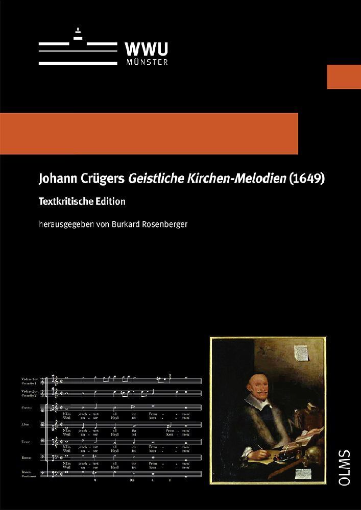 Cover: 9783487164007 | Johann Crügers Geistliche Kirchen-Melodien (1649) | Rosenberger | Buch