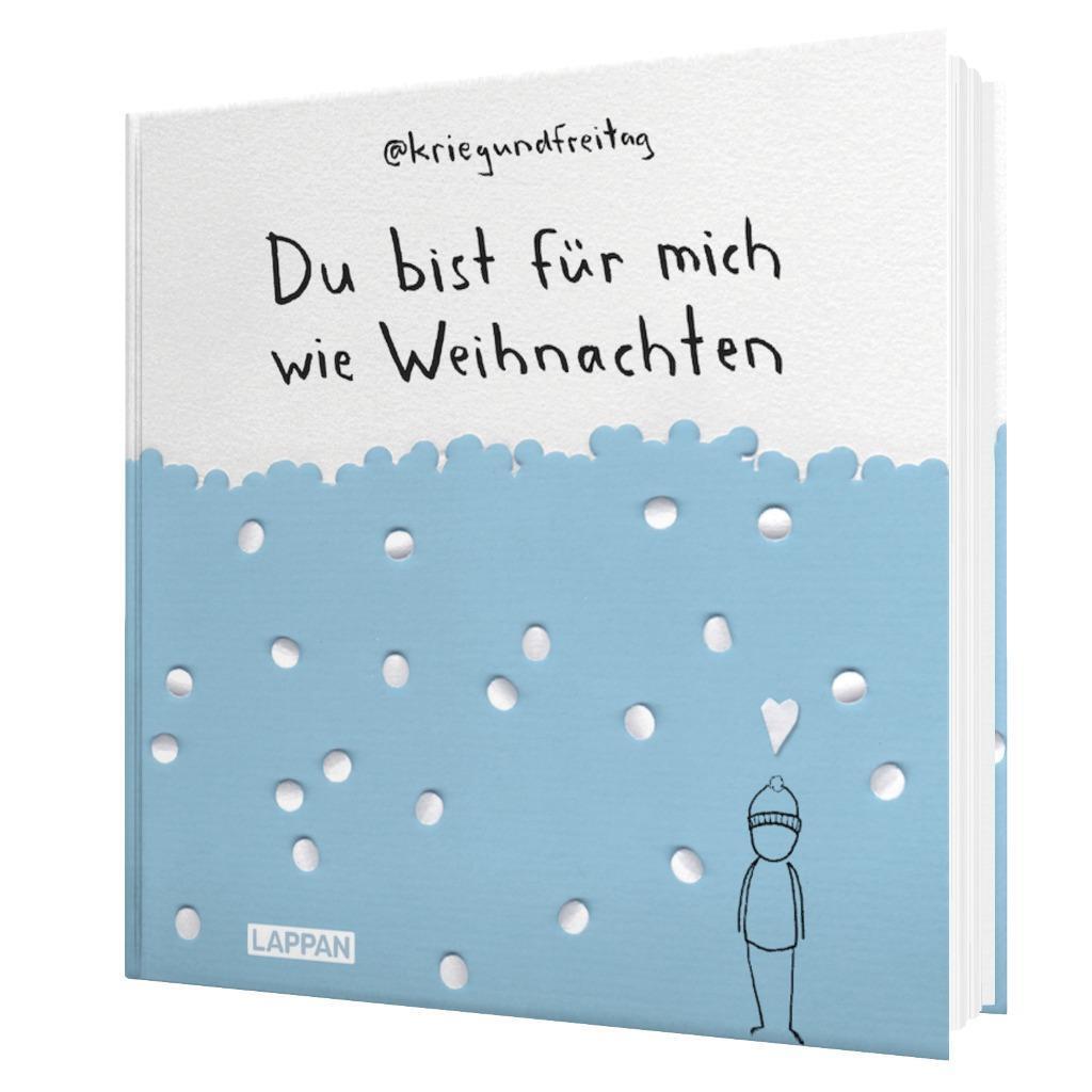 Bild: 9783830364078 | Du bist für mich wie Weihnachten | @Kriegundfreitag | Buch | 64 S.