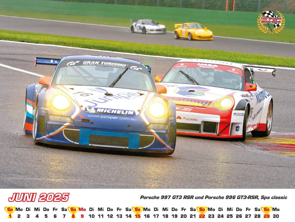 Bild: 9783948794729 | Porsche im Rennsport Kalender 2025 | Frank Pommer | Kalender | Deutsch