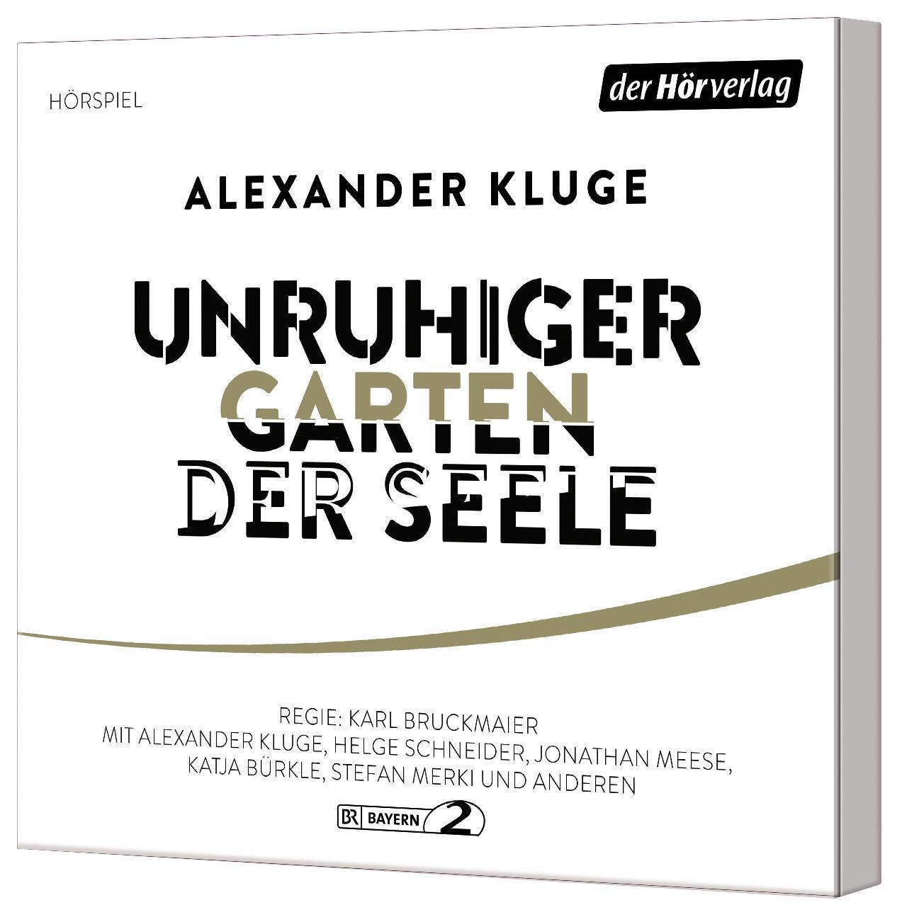 Bild: 9783844548631 | Unruhiger Garten der Seele | Kommentare | Alexander Kluge | Audio-CD