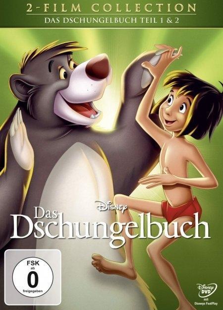 Cover: 8717418532604 | Das Dschungelbuch 1+2 | Disney Classics | Larry Clemmons (u. a.) | DVD