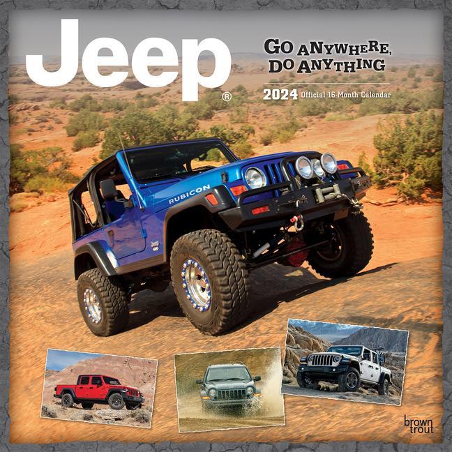 Cover: 9781975466855 | Jeep 2024 Square | Browntrout | Kalender | Englisch | 2024