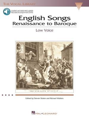 Cover: 9780634038662 | English Songs: Renaissance to Baroque | The Vocal Library Low Voice