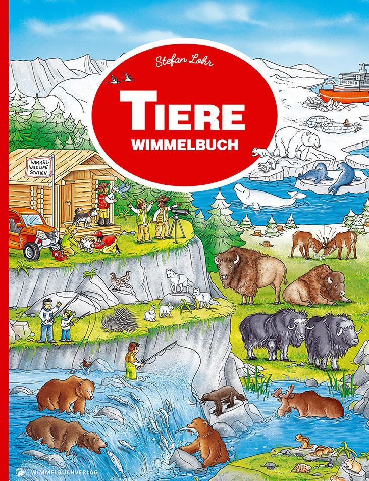 Cover: 9783947188161 | Tiere Wimmelbuch | Kinderbücher ab 3 Jahre - Bilderbuch | Buch | 2018
