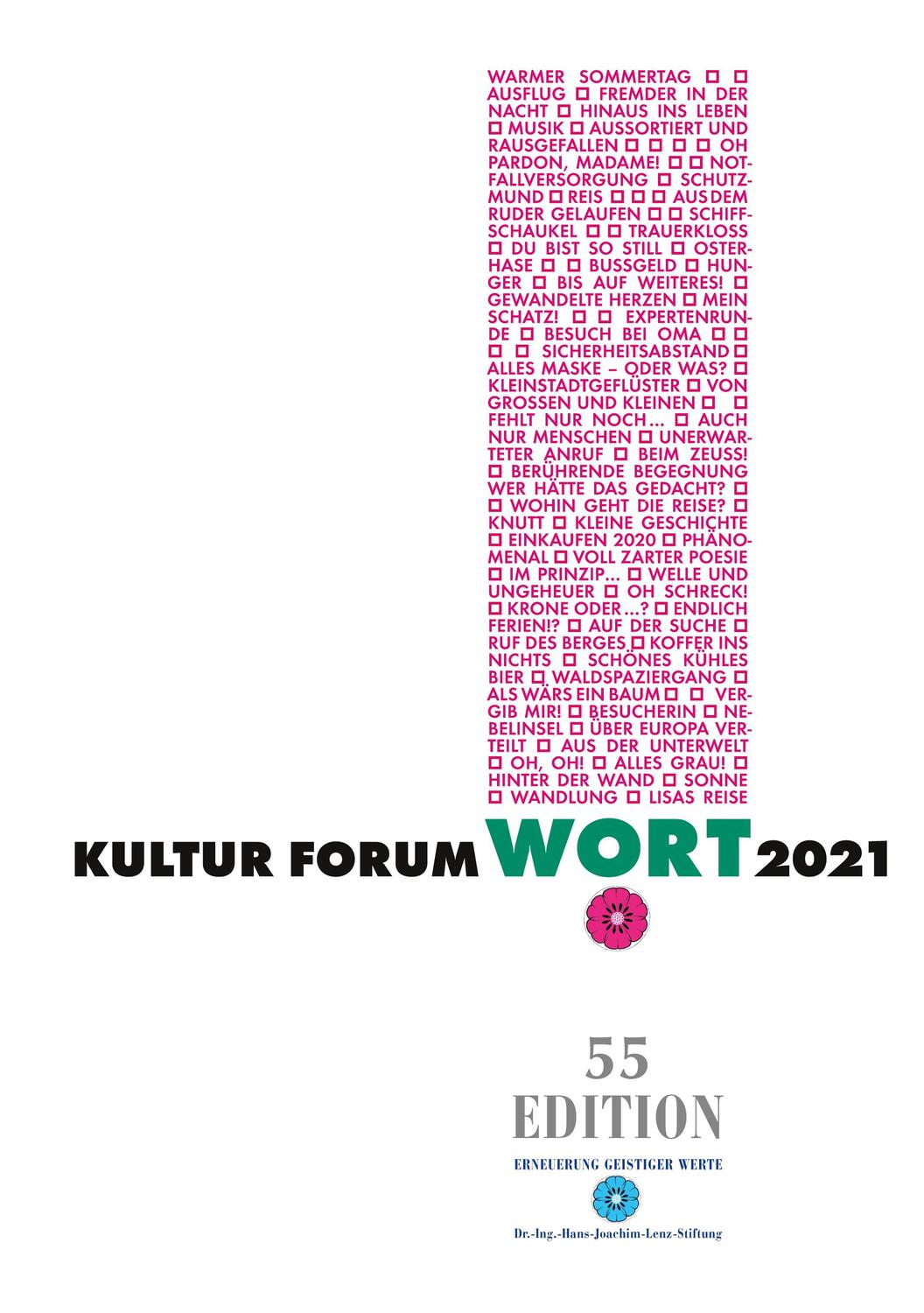 Cover: 9783938088586 | Kultur Forum WORT 2021 | Kurzgeschichten und Essais | Edition 55