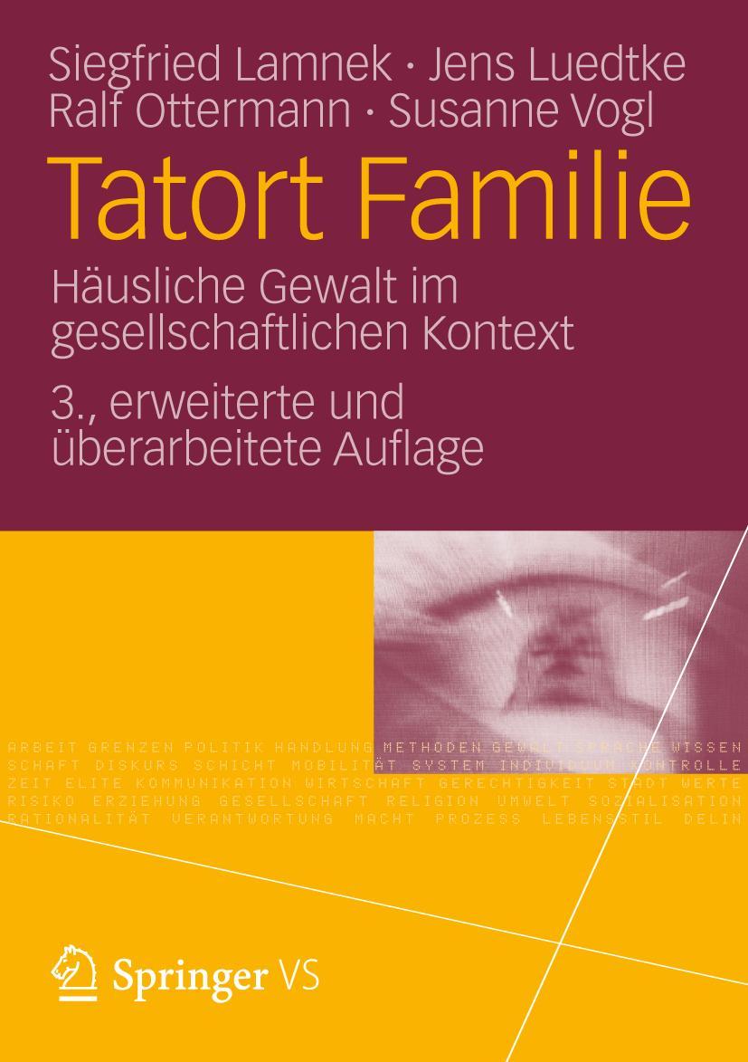 Cover: 9783531167770 | Tatort Familie | Häusliche Gewalt im gesellschaftlichen Kontext | Buch