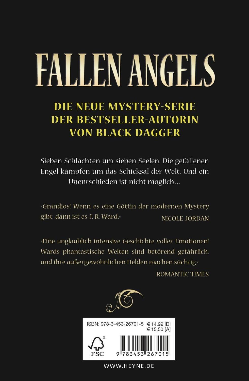 Bild: 9783453267015 | Fallen Angels 02 - Der Dämon | J. R. Ward | Taschenbuch | Deutsch