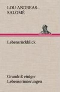 Cover: 9783847242338 | Lebensrückblick | Grundriß einiger Lebenserinnerungen | Andreas-Salomé