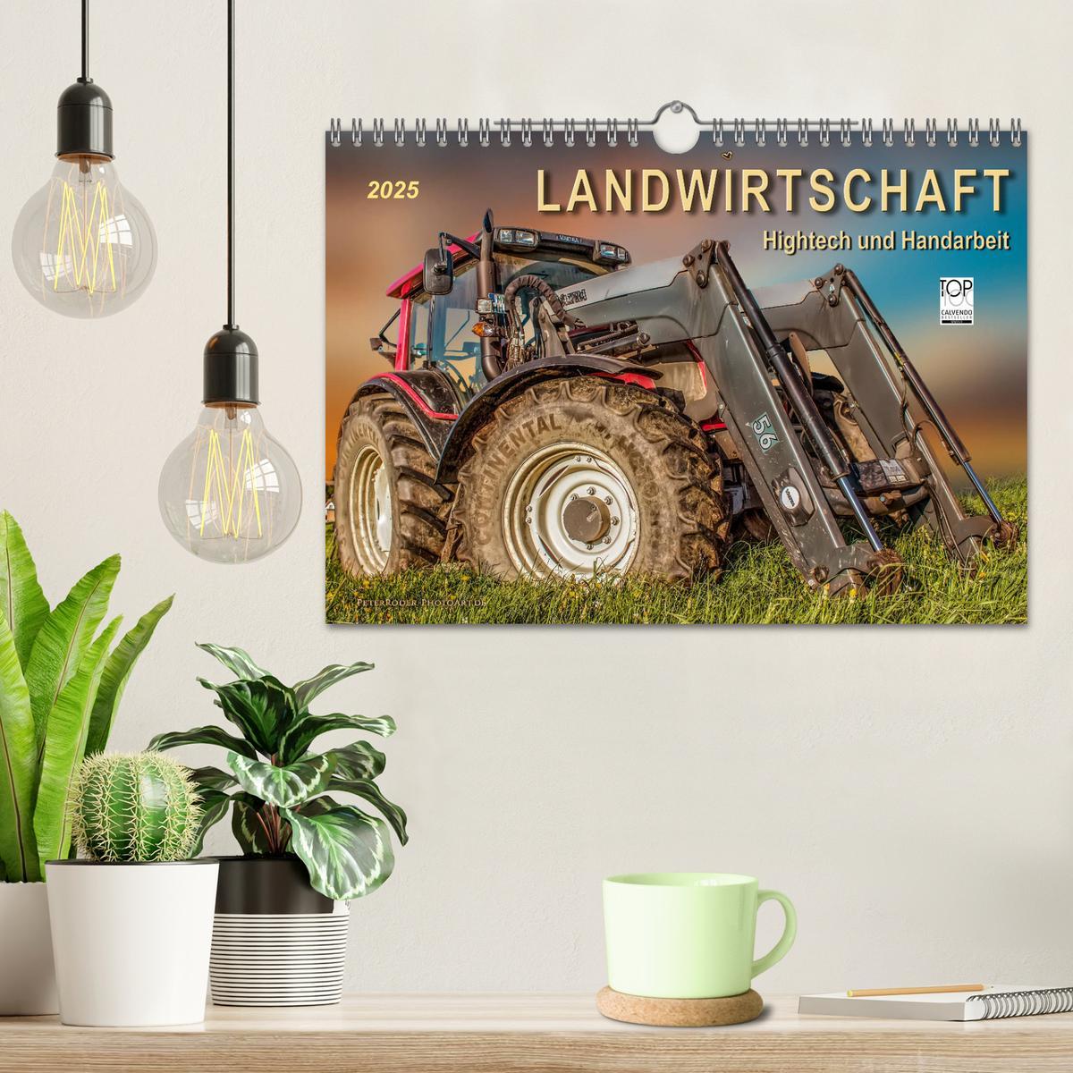 Bild: 9783435382088 | Landwirtschaft - Hightech und Handarbeit (Wandkalender 2025 DIN A4...