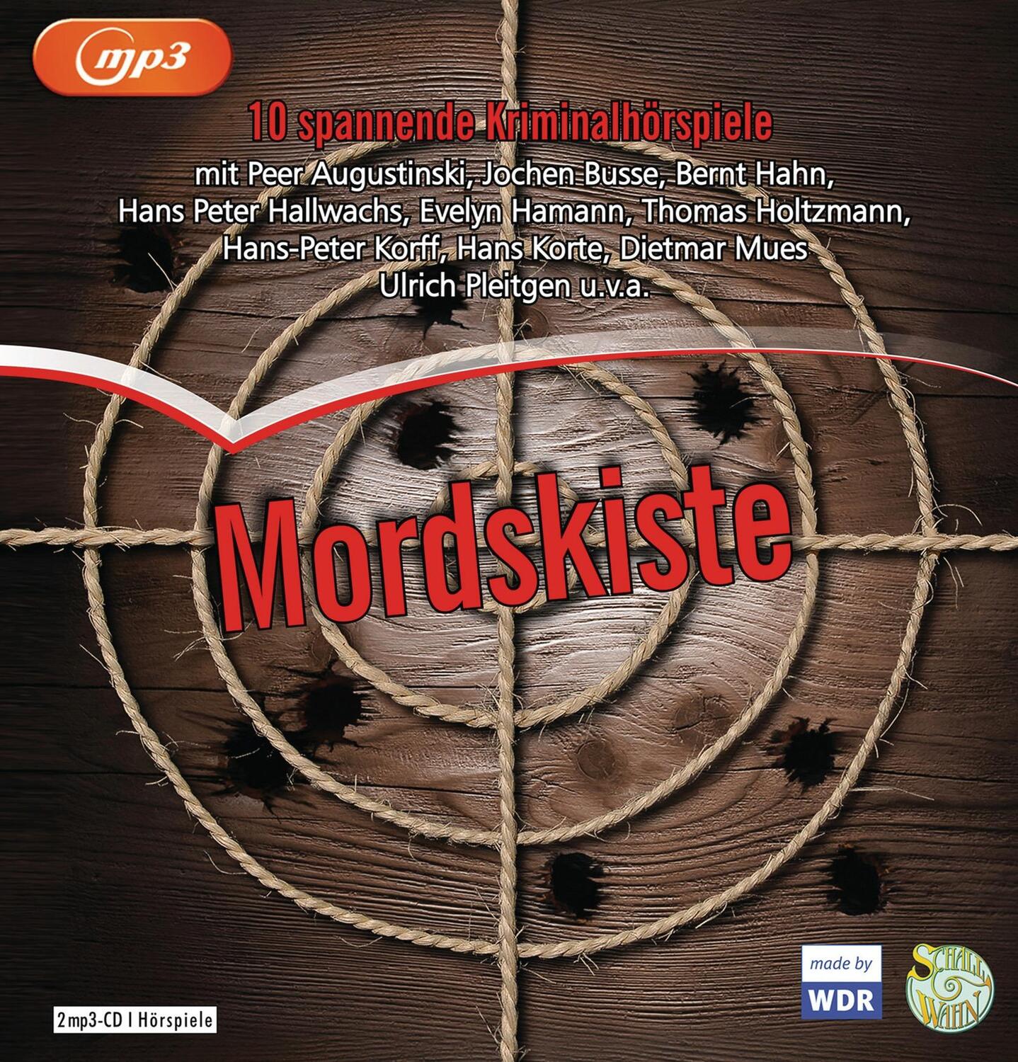 Cover: 9783837134087 | Mordskiste - WDR Hörspiele | Schall & Wahn | MP3 | 2 | Deutsch | 2016