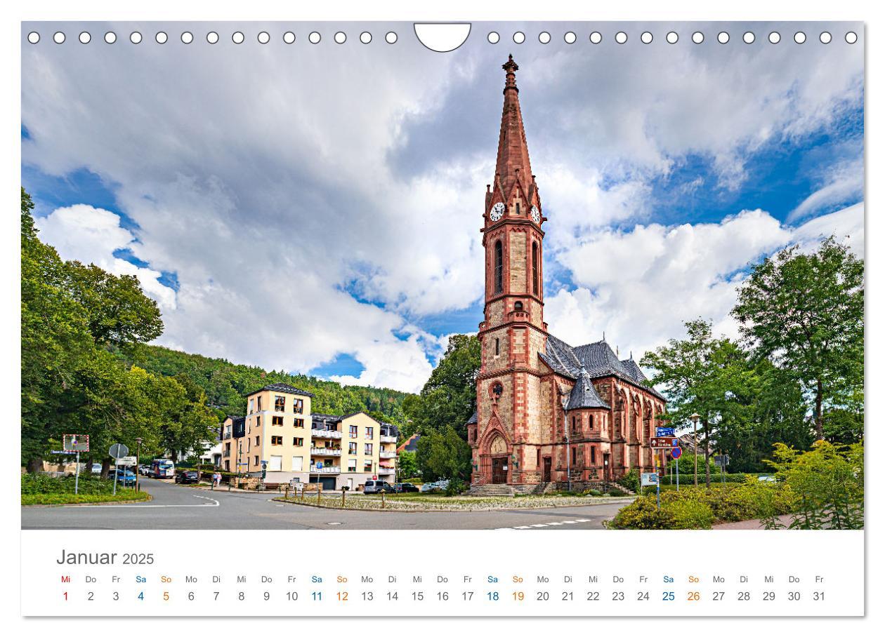 Bild: 9783457176245 | Rudolstadt - im Tal der Saale (Wandkalender 2025 DIN A4 quer),...