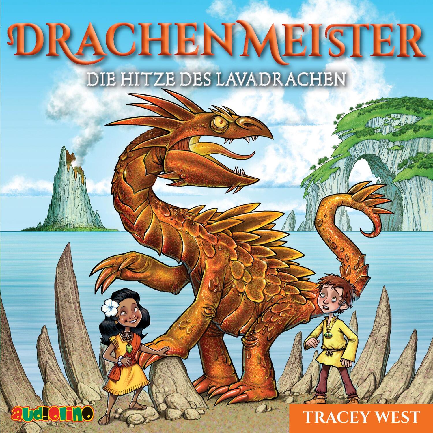Cover: 9783867374156 | Drachenmeister 18: Die Hitze des Lavadrachen | Tracey West | Audio-CD