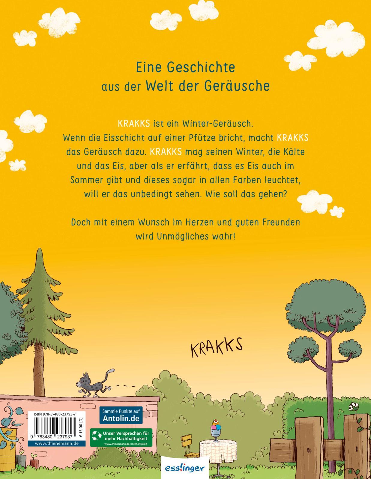 Rückseite: 9783480237937 | Was macht Krakks? | Bernhard Hoëcker (u. a.) | Buch | 32 S. | Deutsch