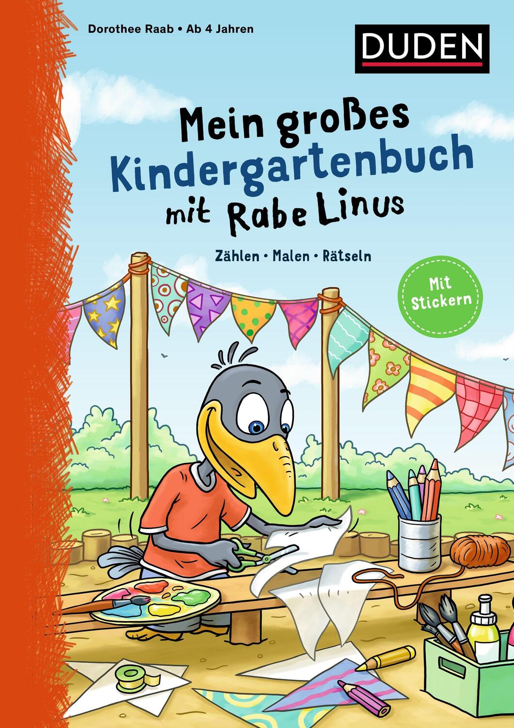 Cover: 9783411770373 | Mein großes Kindergartenbuch mit Rabe Linus | Dorothee Raab | Buch