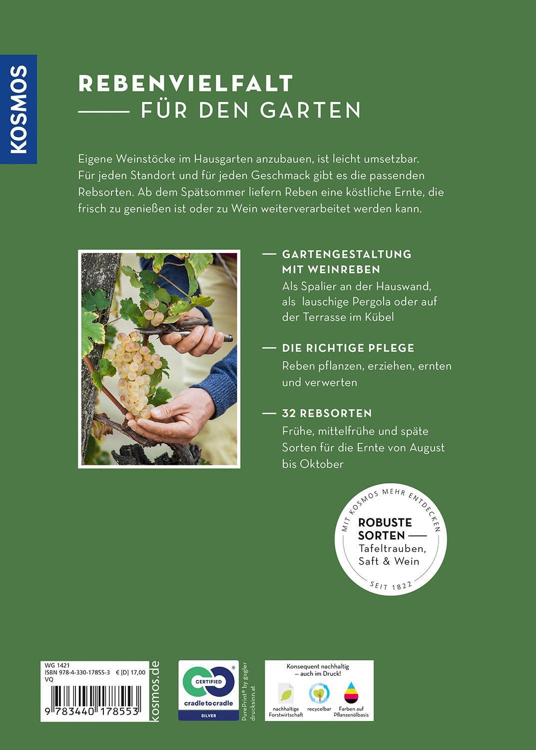 Bild: 9783440178553 | Wein im Garten anbauen &amp; ernten | Angelika Schartl | Taschenbuch