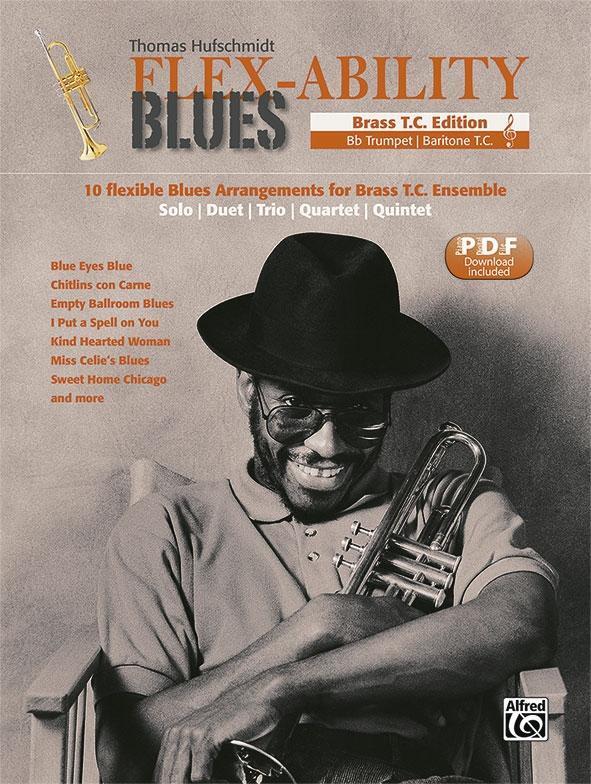 Cover: 9783947998043 | Flex-Ability Blues - Brass T.C. Edition | Thomas Hufschmidt | Buch