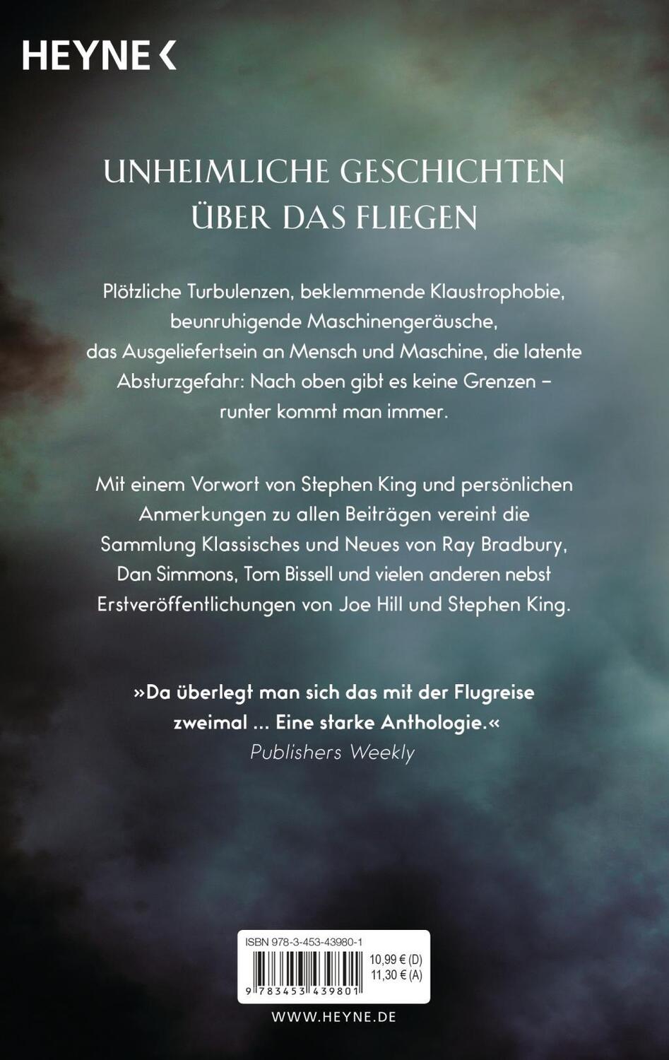 Bild: 9783453439801 | Flug und Angst | Stephen King (u. a.) | Taschenbuch | Deutsch | 2019