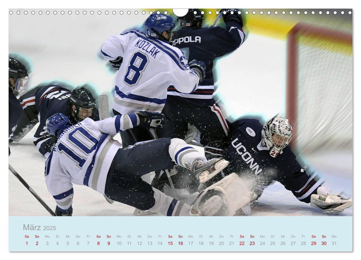 Bild: 9783435330393 | Eishockey! Schneller, härter, das Powergame! (Wandkalender 2025 DIN...