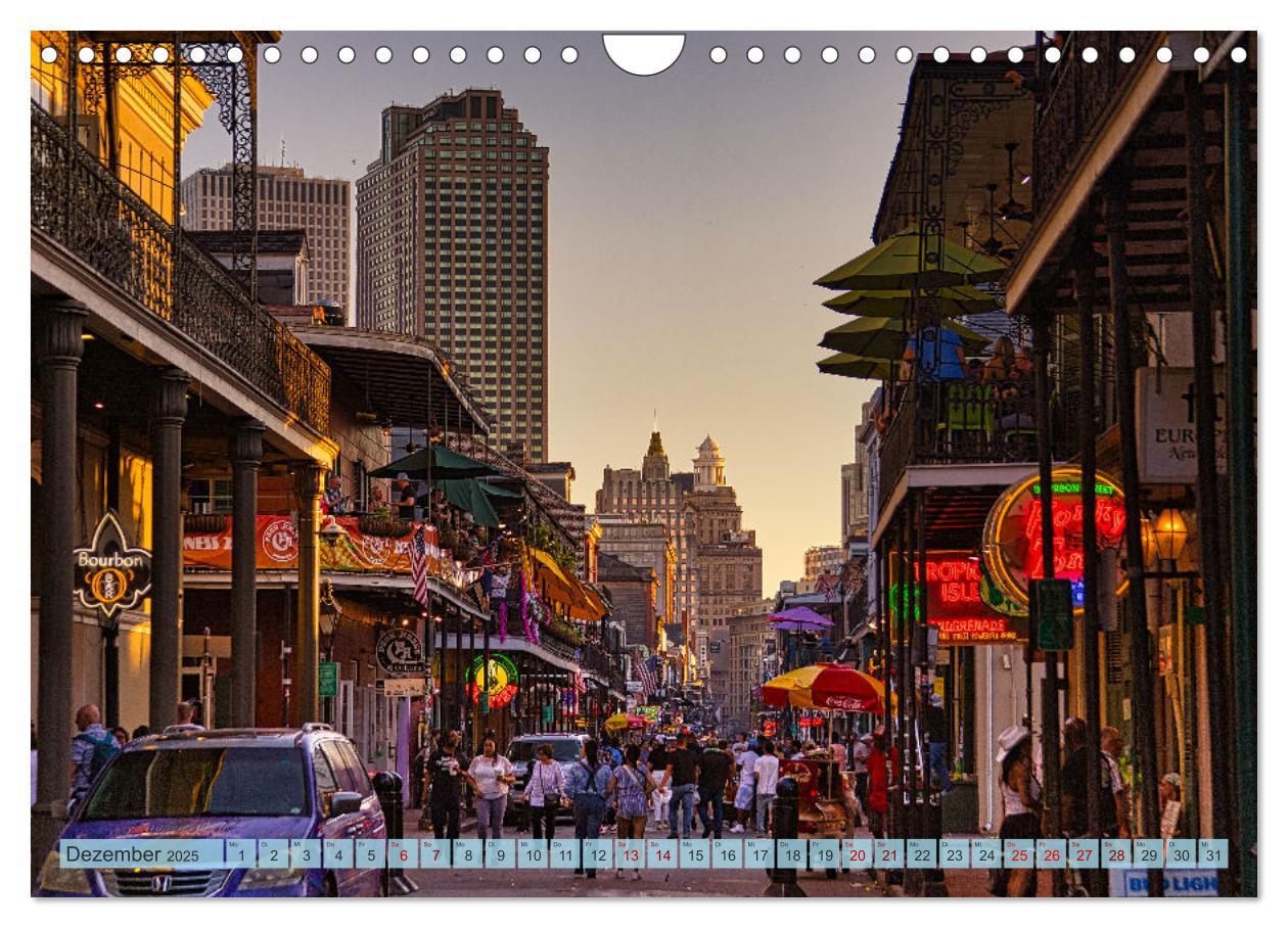 Bild: 9783383853180 | New Orleans Louisiana, USA (Wandkalender 2025 DIN A4 quer),...