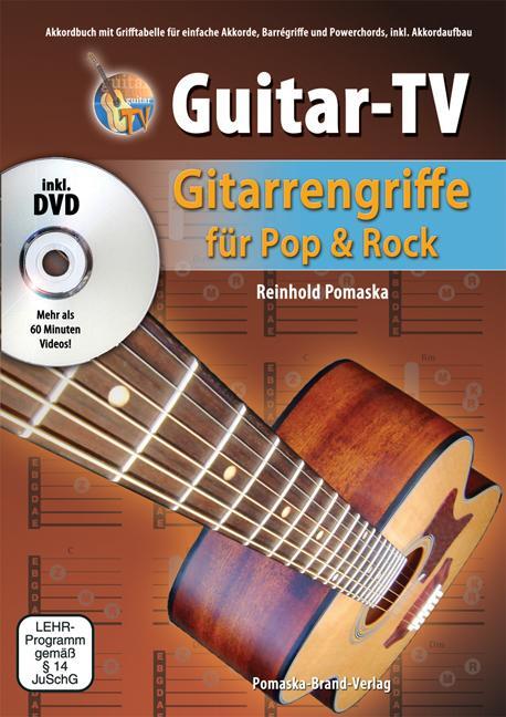 Cover: 9783935937733 | Guitar-TV: Gitarrengriffe für Pop &amp; Rock | Reinhold Pomaska | Deutsch