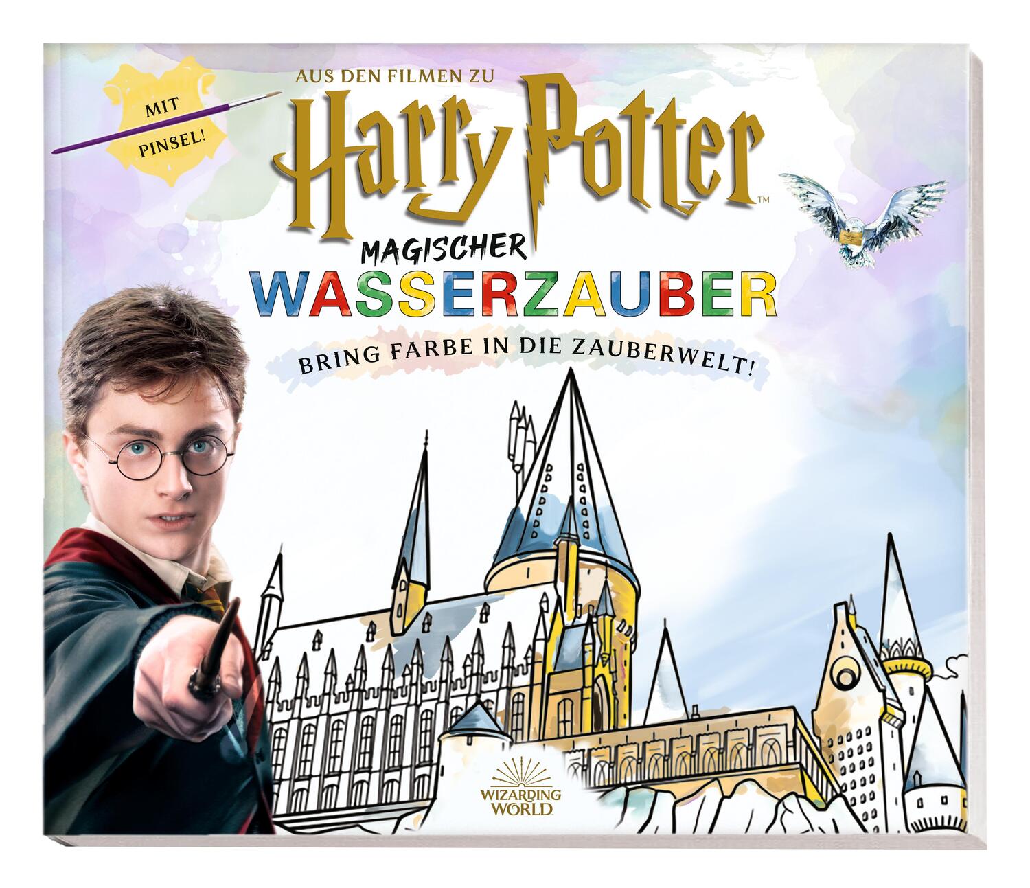 Cover: 9783833243455 | Harry Potter: Magischer Wasserzauber - Bring Farbe in die Zauberwelt!