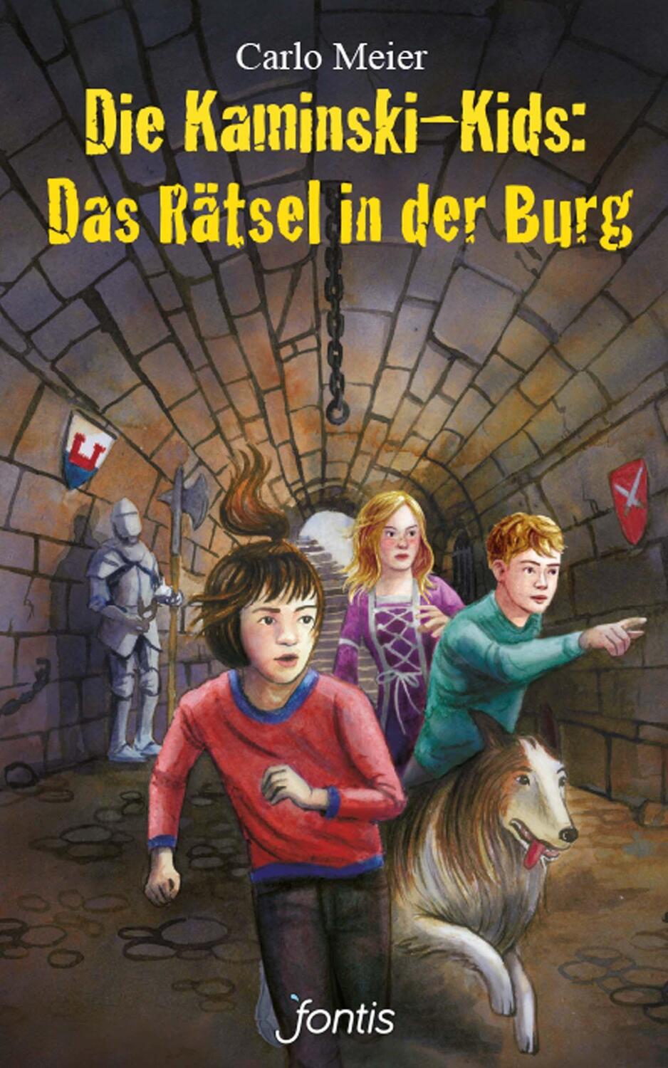 Cover: 9783038482383 | Die Kaminski-Kids: Das Rätsel in der Burg | Carlo Meier | Taschenbuch